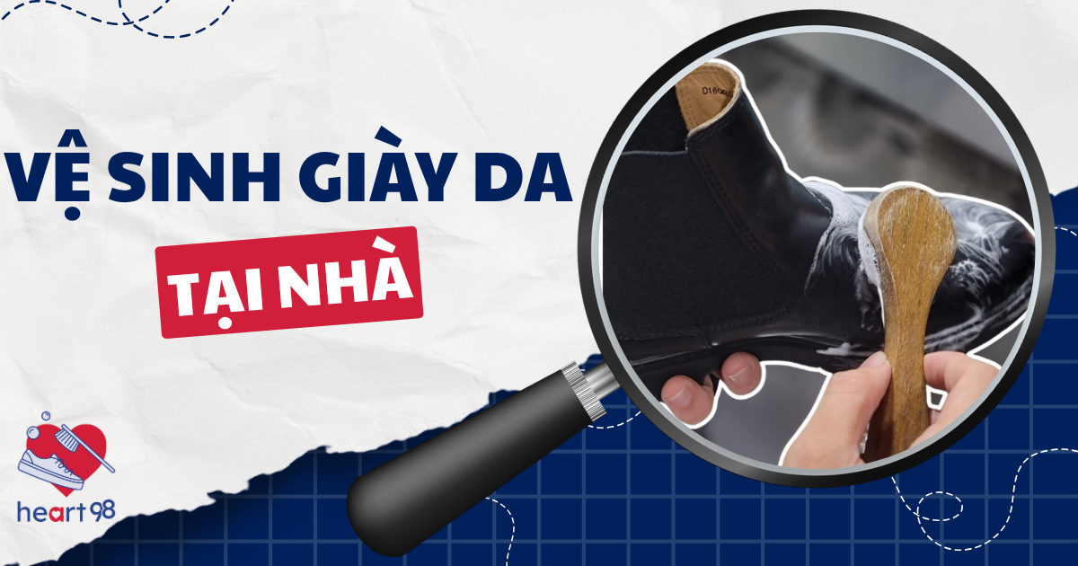 Cách vệ sinh giày da đúng cách tại nhà
